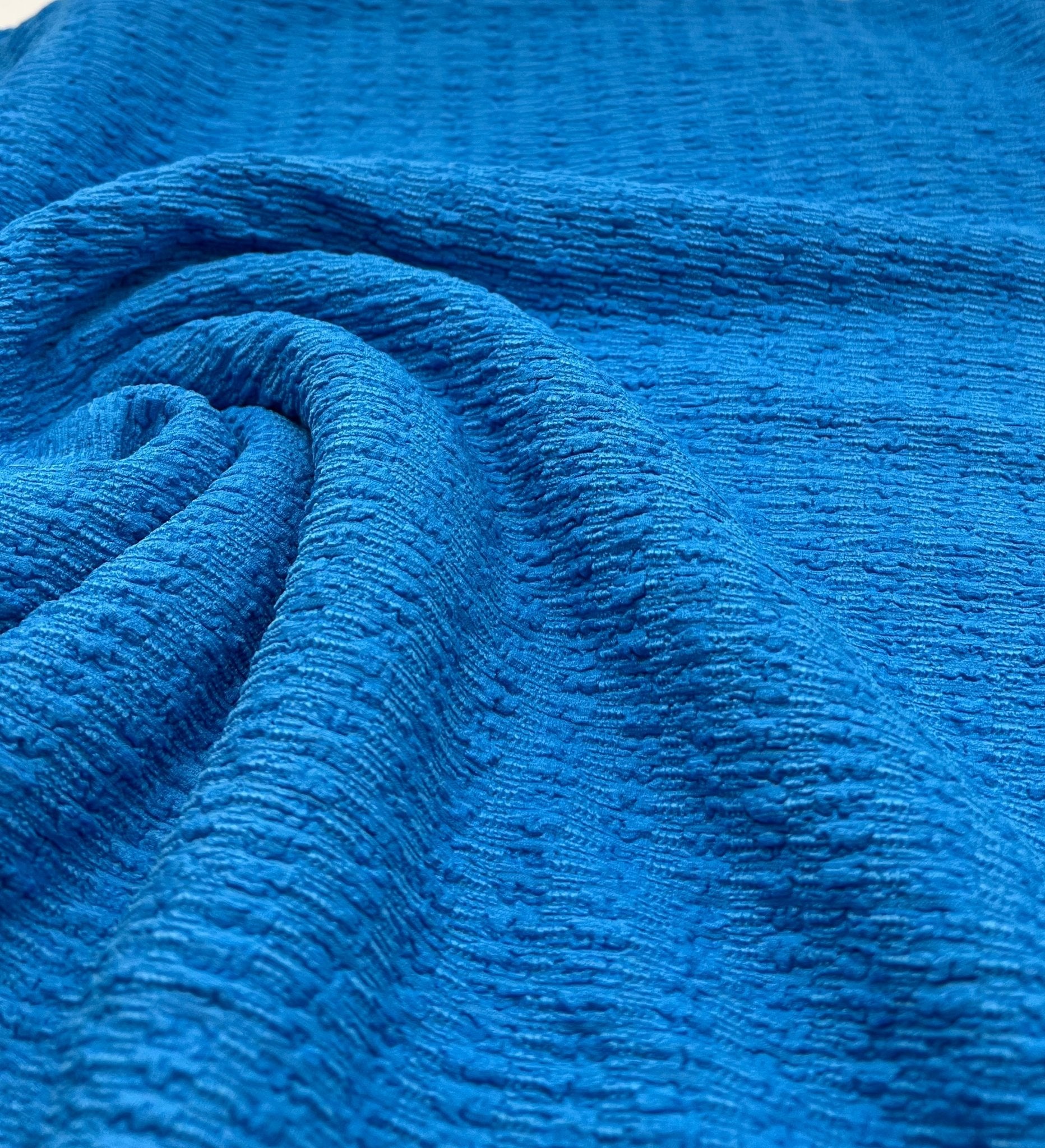 Blue Popcorn 2 Way Stretch Fabric - T9 Fabrics